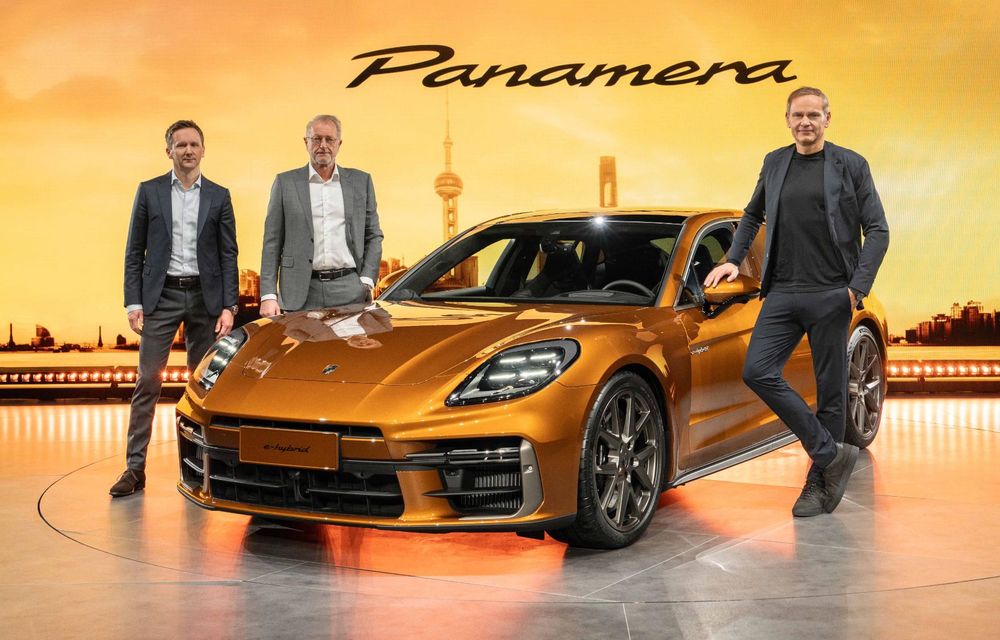 Noua generație Porsche Panamera este aici: galerie foto și informații - Poza 14