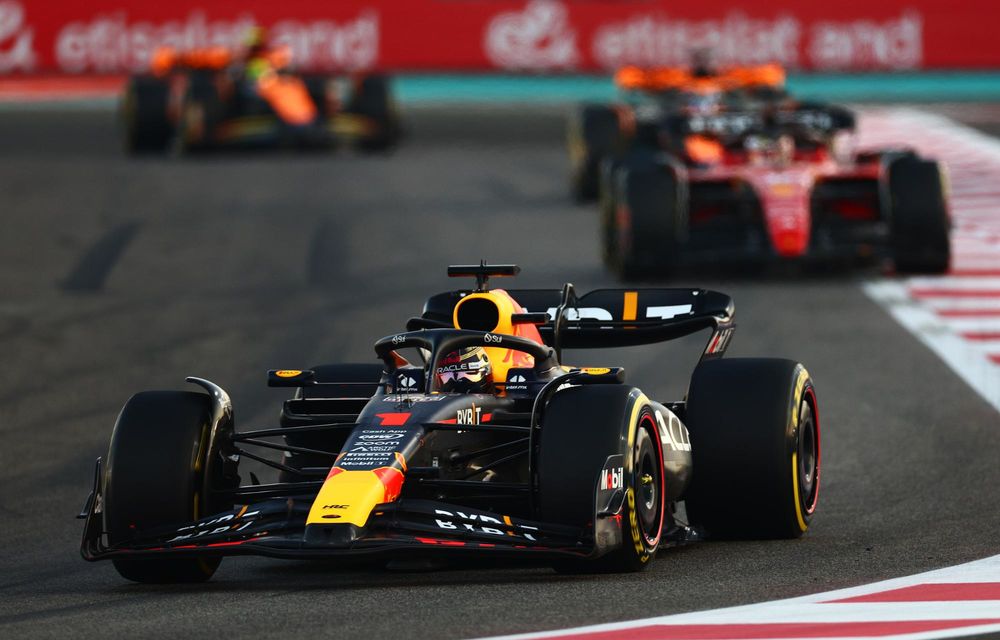 F1 Abu Dhabi: Max Verstappen încheie sezonul cu o nouă victorie. Leclerc și Russell pe podium - Poza 3