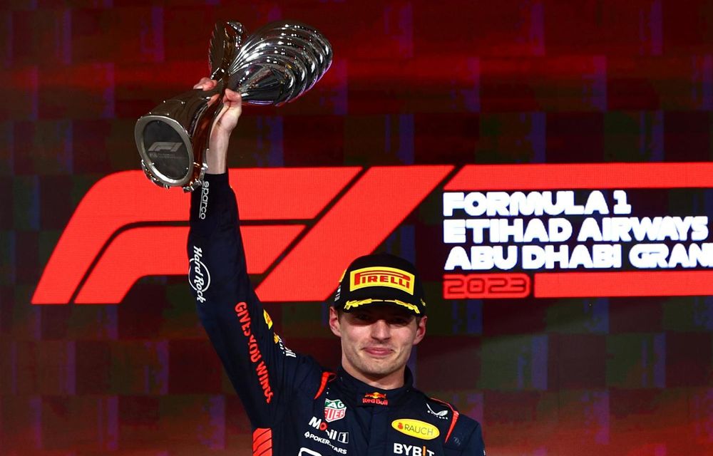 F1 Abu Dhabi: Max Verstappen încheie sezonul cu o nouă victorie. Leclerc și Russell pe podium - Poza 1