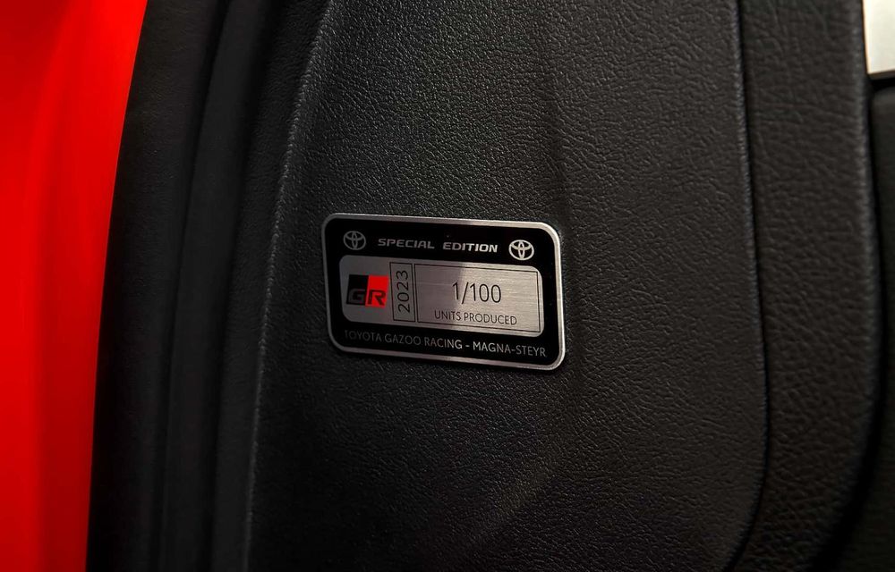 Ediție specială Toyota Supra GT4 100th Edition Tribute: elemente din fibră de carbon și cutie manuală - Poza 13