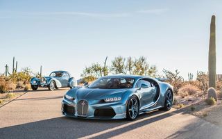 Încă un exemplar unicat pentru Bugatti Chiron, inspirat de legendarul Type 57 Atlantic