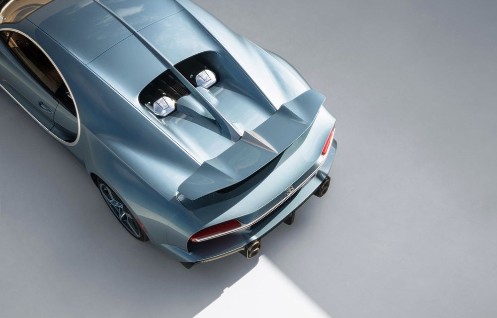 Încă un exemplar unicat pentru Bugatti Chiron, inspirat de legendarul Type 57 Atlantic - Poza 11