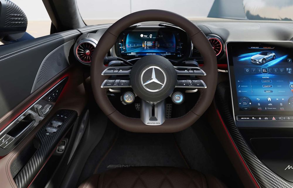 Mercedes prezintă cel mai puternic SL din istorie: sistem PHEV și 816 CP - Poza 12