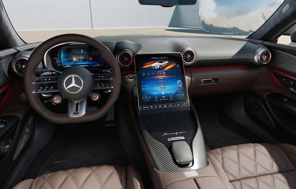 Mercedes prezintă cel mai puternic SL din istorie: sistem PHEV și 816 CP - Poza 10