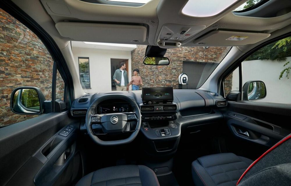 Noul Citroen Berlingo facelift: în Europa doar versiune electrică, cu 320 km autonomie - Poza 13
