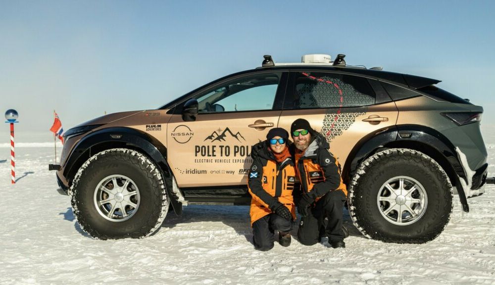 PREMIERĂ: Nissan Ariya a călătorit 30.000 de km, de la Polul Nord la Polul Sud - Poza 3