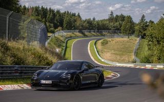 Porsche Taycan bate recordul lui Tesla Model S Plaid pe Nürburgring