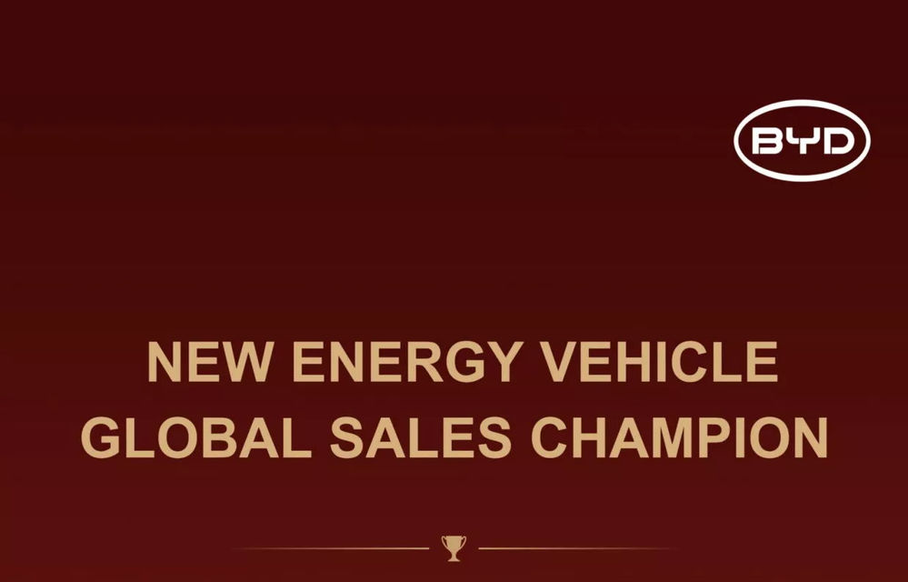 Chinezii de la BYD, cu ochii pe Tesla: peste 3 milioane de mașini electrificate vândute în 2023 - Poza 2
