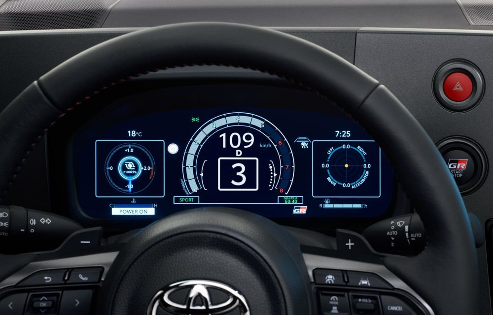 Noua Toyota GR Yaris facelift: transmisie automată și 280 de cai putere - Poza 10