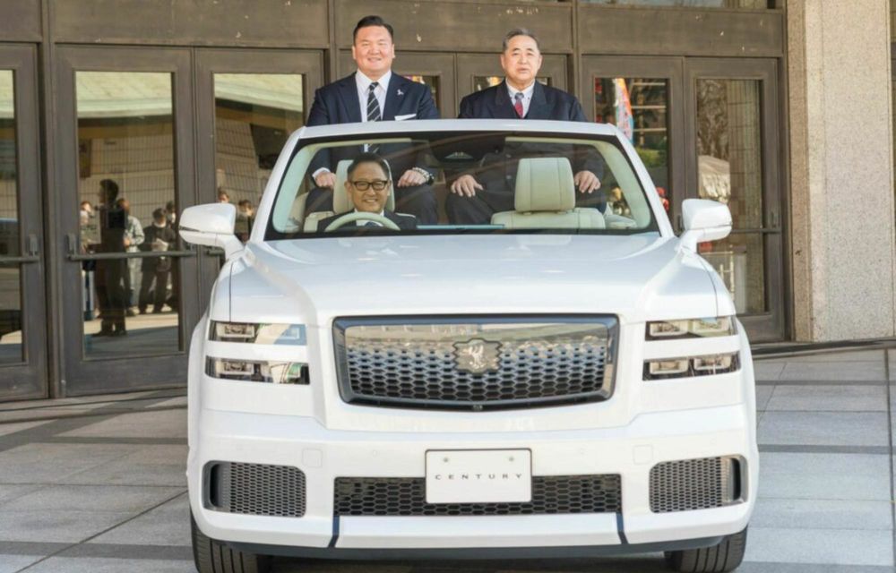 Variantă decapotabilă pentru Toyota Century SUV, creată pentru luptătorii de sumo - Poza 4