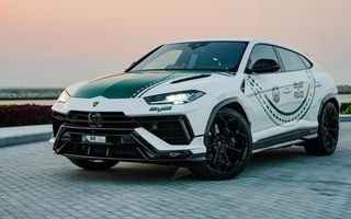 Lamborghini Urus Performante intră în dotarea poliției din Dubai