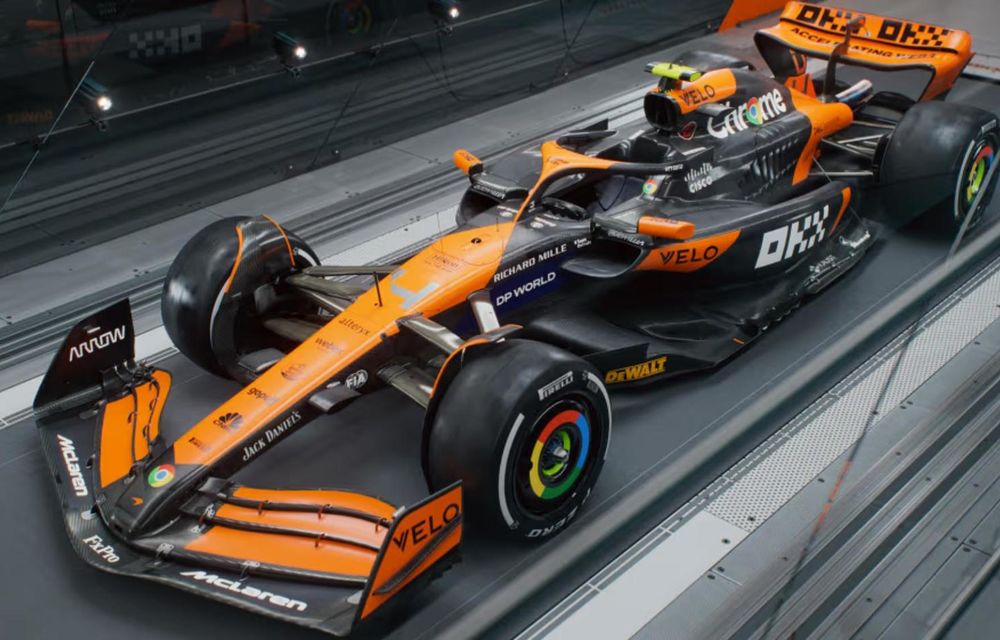 Formula 1: McLaren prezintă noua sa grafică pentru sezonul 2024 - Poza 1