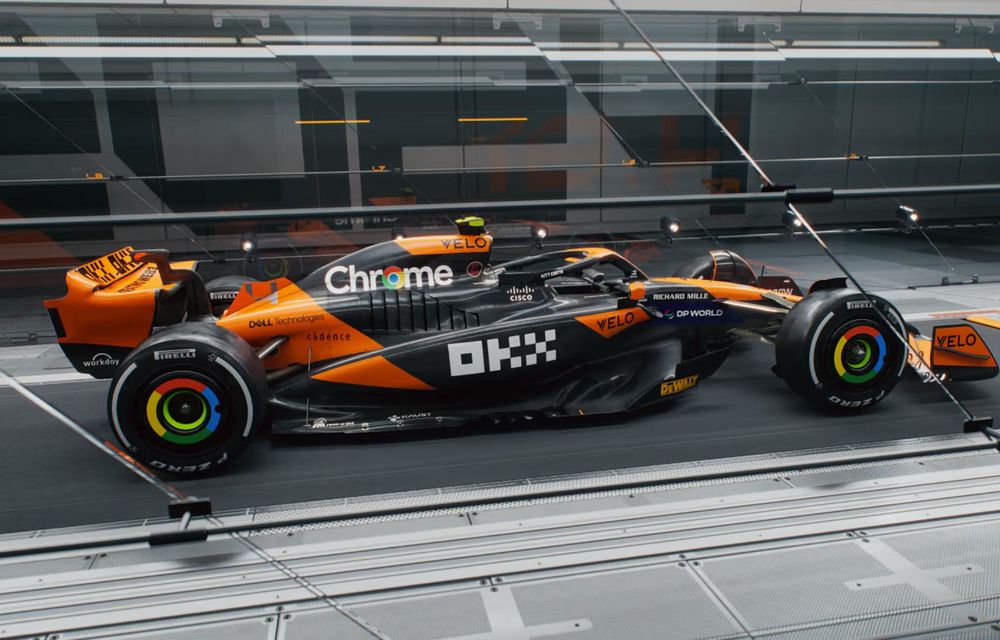 Formula 1: McLaren prezintă noua sa grafică pentru sezonul 2024 - Poza 2