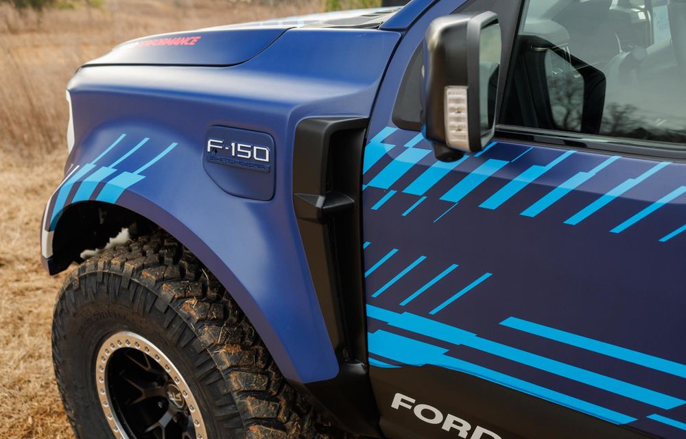 Noul concept Ford F-150 Lightning Switchgear: anunță un viitor pick-up electric de performanță - Poza 20