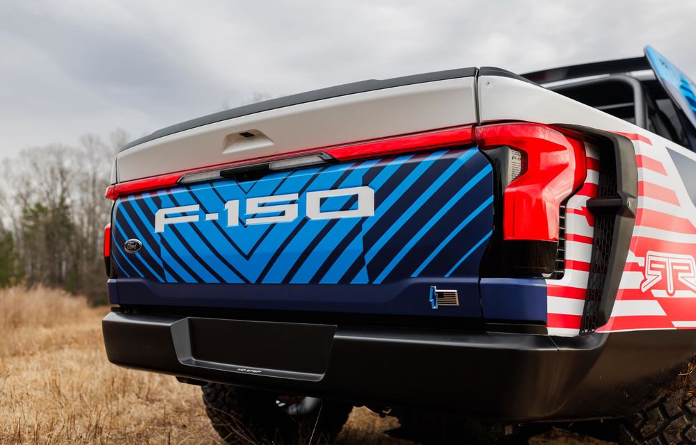 Noul concept Ford F-150 Lightning Switchgear: anunță un viitor pick-up electric de performanță - Poza 25