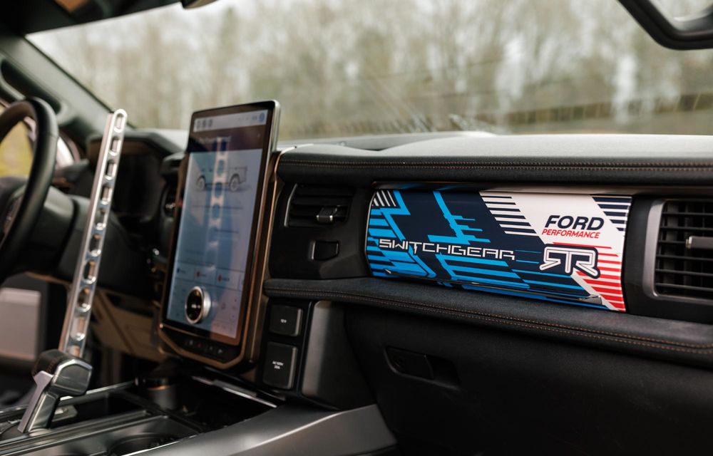 Noul concept Ford F-150 Lightning Switchgear: anunță un viitor pick-up electric de performanță - Poza 47