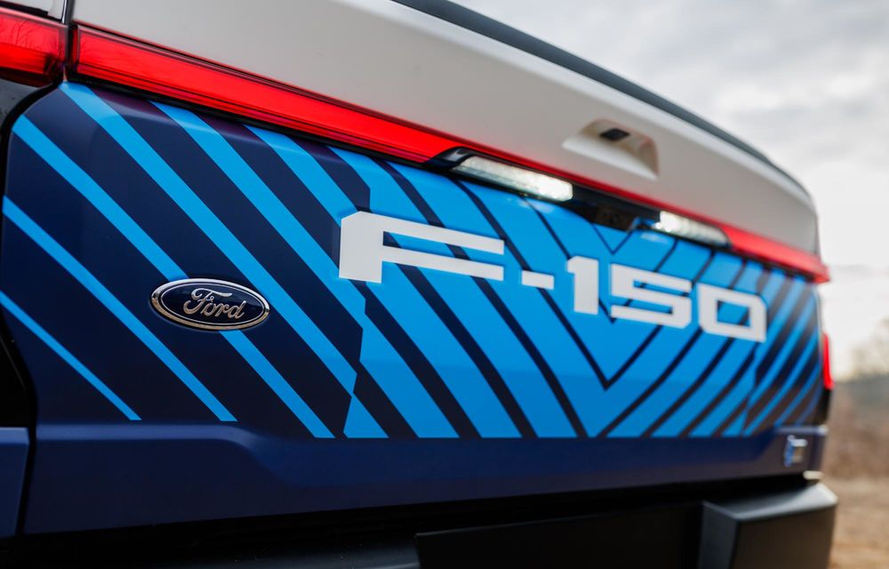 Noul concept Ford F-150 Lightning Switchgear: anunță un viitor pick-up electric de performanță - Poza 14