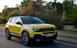 Prețuri Jeep Avenger, cu motor pe benzină, în România: start de la 22.500 de euro
