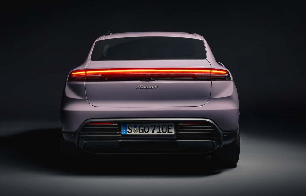 OFICIAL: Acesta este noul Porsche Macan electric - Poza 4