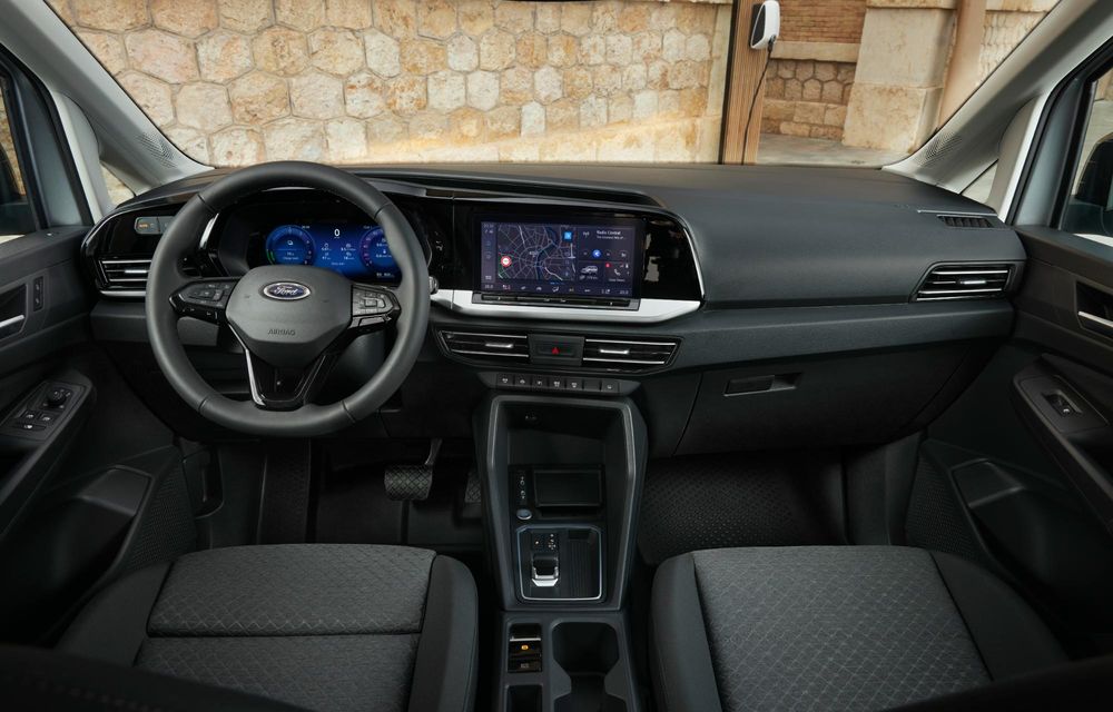 Ford prezintă noul Transit Connect: în premieră, versiune PHEV cu 110 km autonomie electrică - Poza 13