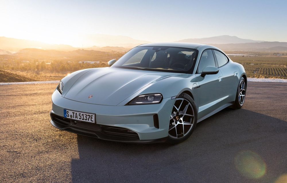 Noul Porsche Taycan facelift: până la 952 CP și 678 km autonomie - Poza 1