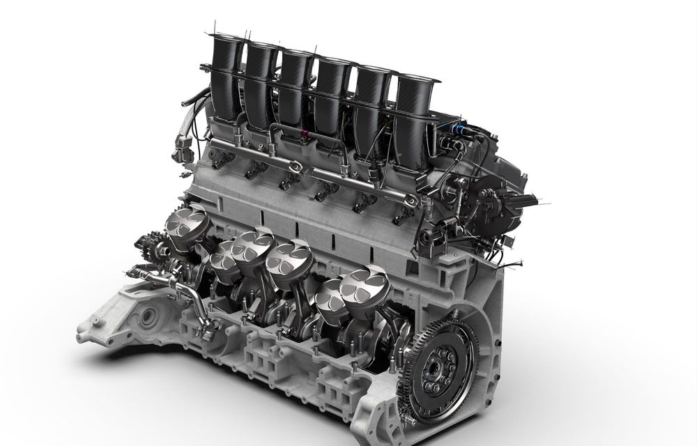 Noul Pagani Huayra R Evo, cel mai puternic Pagani din istorie: motor V12 de 900 CP - Poza 12