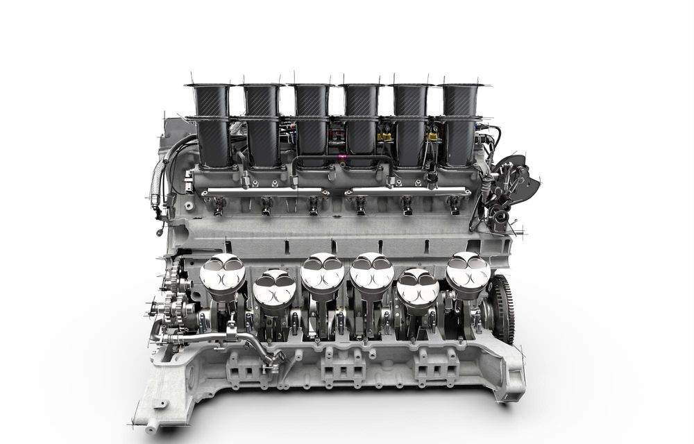 Noul Pagani Huayra R Evo, cel mai puternic Pagani din istorie: motor V12 de 900 CP - Poza 11