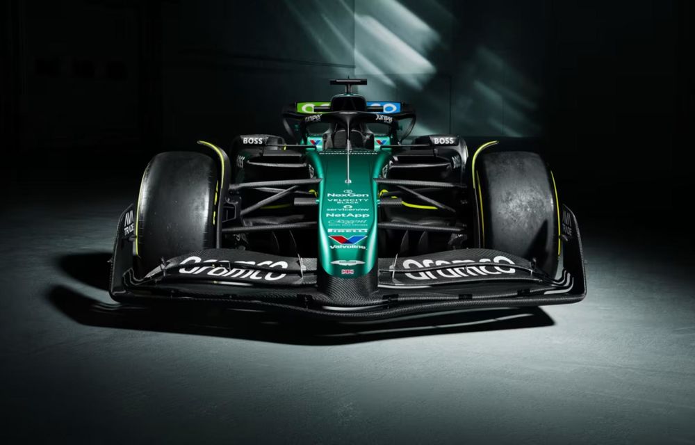 Formula 1: Aston Martin prezintă noul său monopost pentru sezonul 2024 - Poza 2