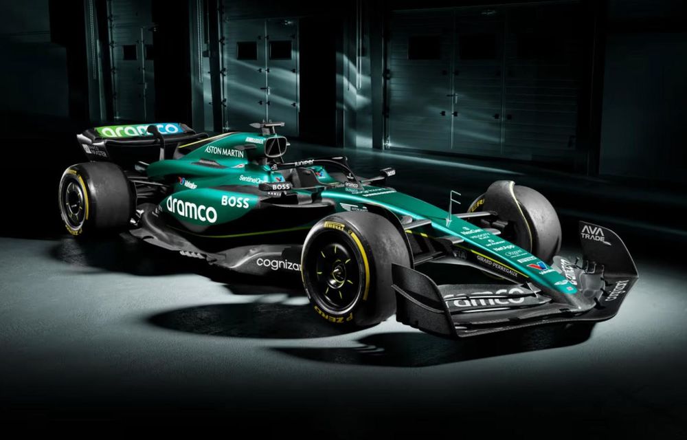 Formula 1: Aston Martin prezintă noul său monopost pentru sezonul 2024 - Poza 1