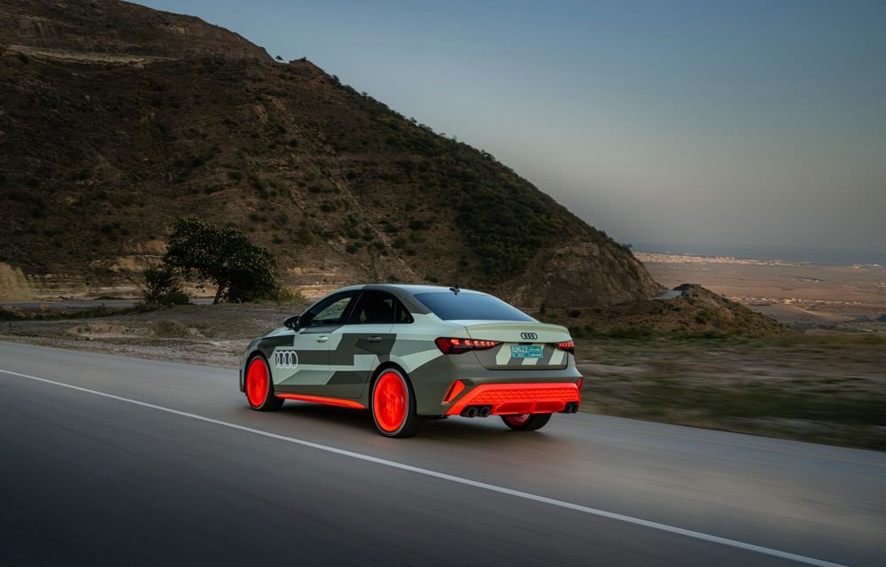Imagini cu noul Audi S3 facelift: motorul dezvoltă 333 de cai putere - Poza 13