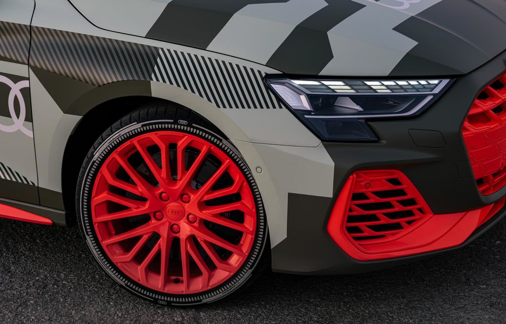 Imagini cu noul Audi S3 facelift: motorul dezvoltă 333 de cai putere - Poza 19