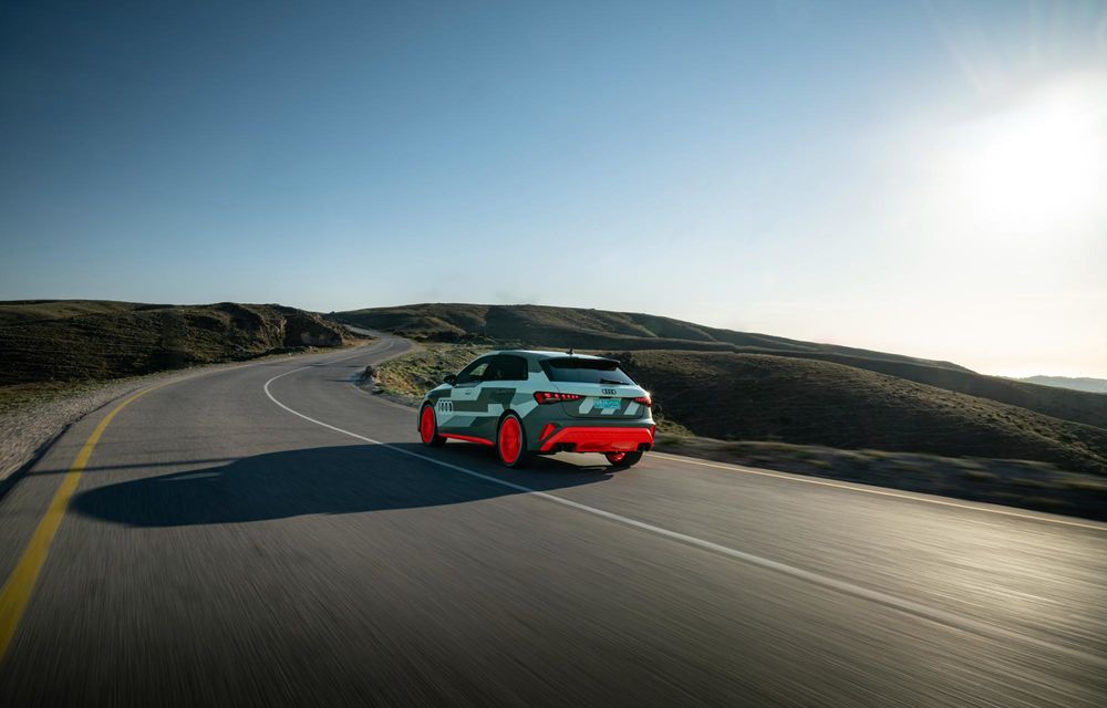 Imagini cu noul Audi S3 facelift: motorul dezvoltă 333 de cai putere - Poza 14