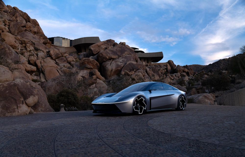 Noul concept Chrysler Halcyon anunță o viitoare mașină electrică autonomă și cu sisteme AI - Poza 2