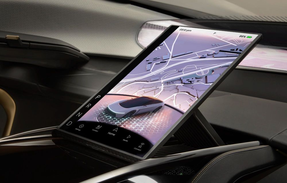 Noul concept Chrysler Halcyon anunță o viitoare mașină electrică autonomă și cu sisteme AI - Poza 46