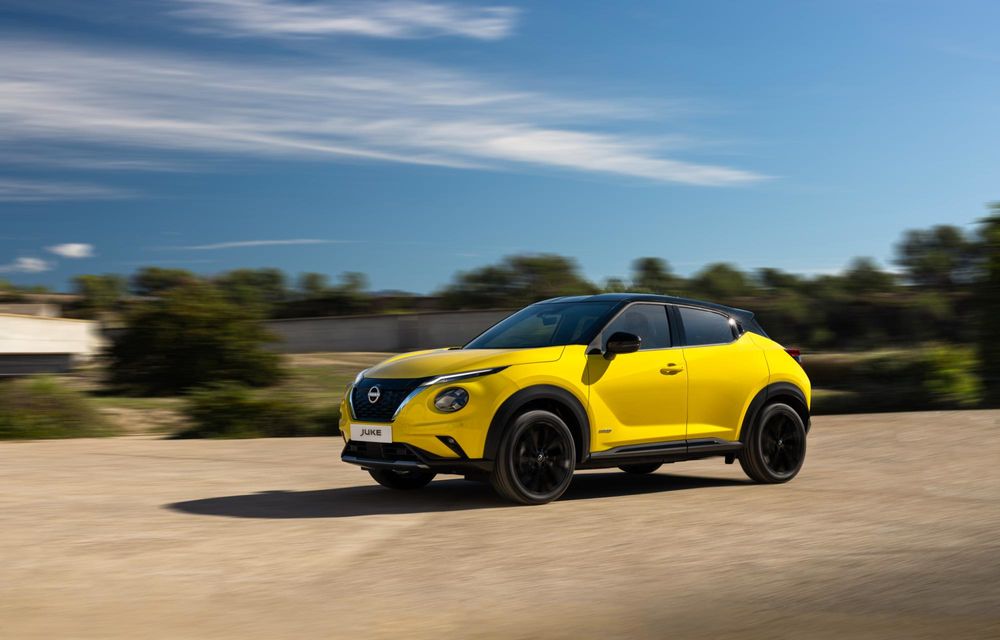Noutăți pentru Nissan Juke: echipare nouă N-Sport și vopsea galbenă nouă - Poza 5