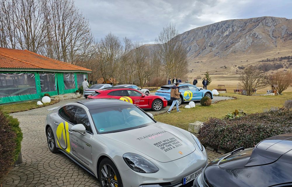 REPORTAJ: Noua generație Porsche Panamera, premieră europeană la turneul de tenis de la Cluj - Poza 15