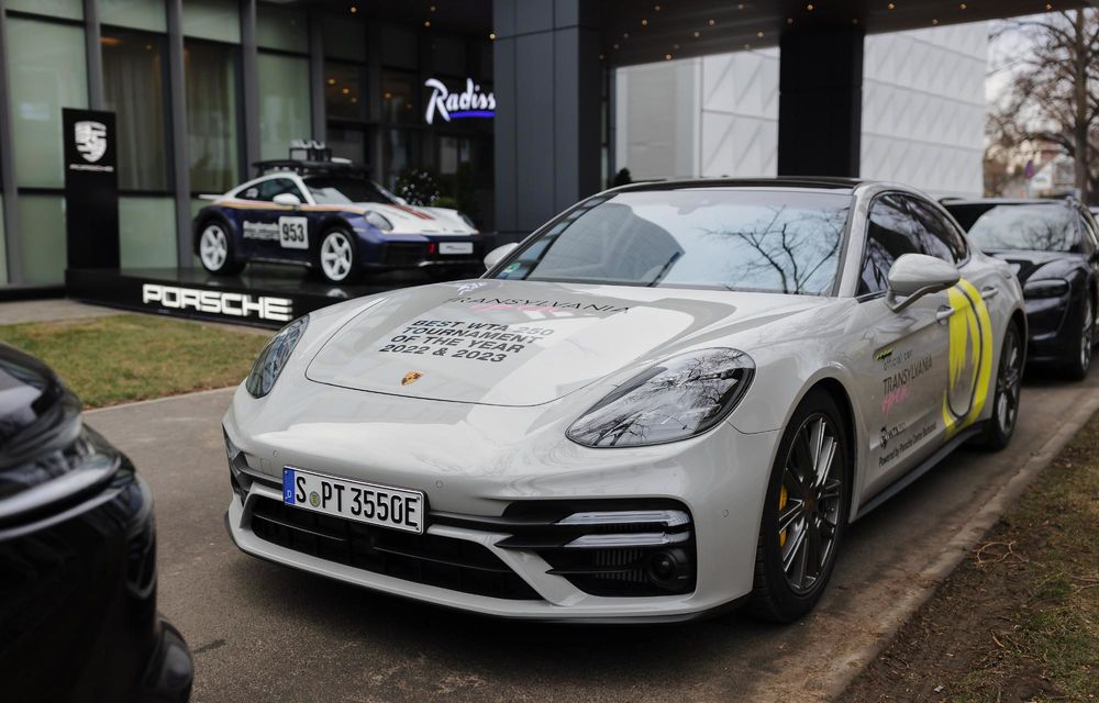 REPORTAJ: Noua generație Porsche Panamera, premieră europeană la turneul de tenis de la Cluj - Poza 3