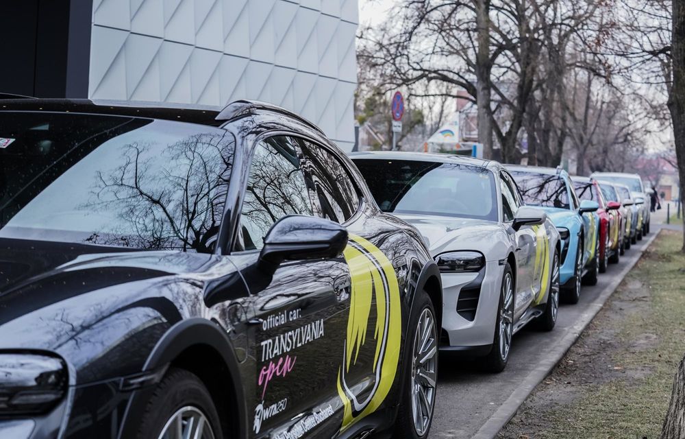 REPORTAJ: Noua generație Porsche Panamera, premieră europeană la turneul de tenis de la Cluj - Poza 9