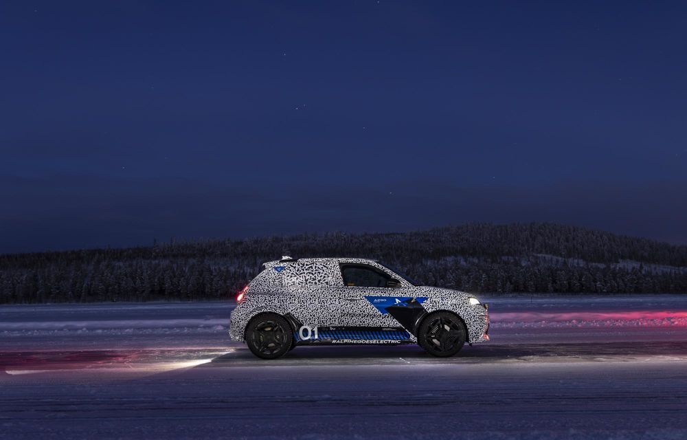 Noul Alpine A290, testat în interiorul Cercului Polar. Lansarea oficială, în iunie - Poza 18