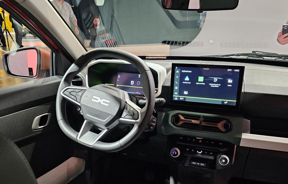 PREMIERĂ: Am văzut pe viu noua Dacia Spring. 5 lucruri esențiale despre modelul electric+VIDEO - Poza 19
