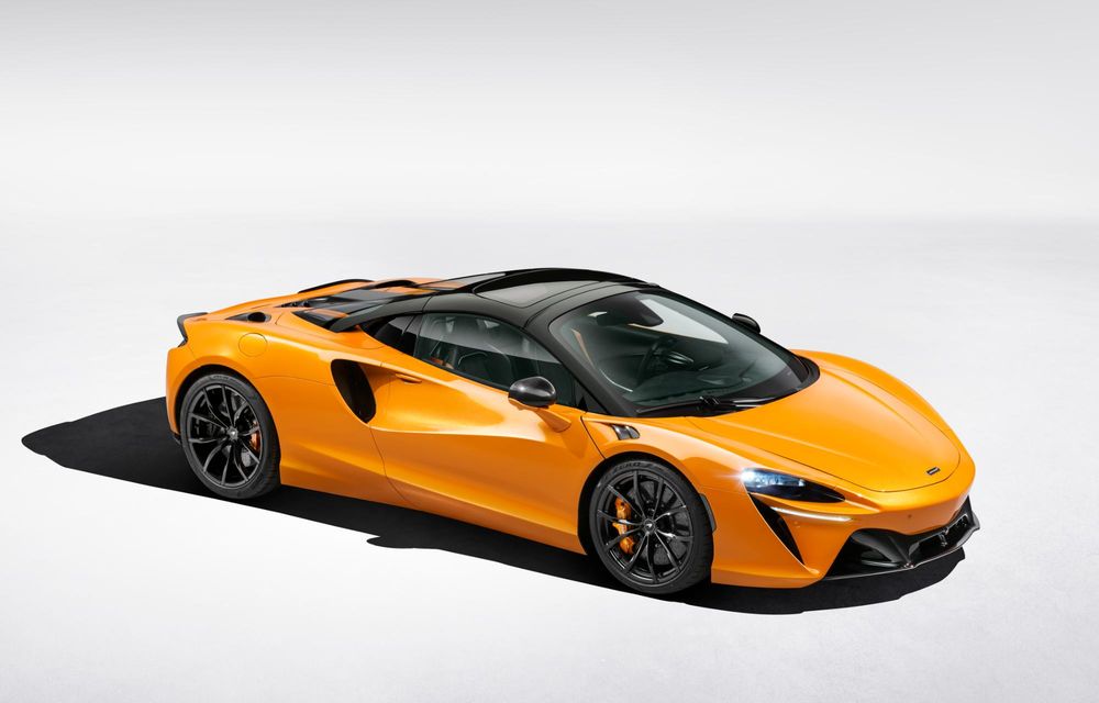 Noul McLaren Artura Spider debutează cu 700 CP și 330 km/h viteză maximă - Poza 3