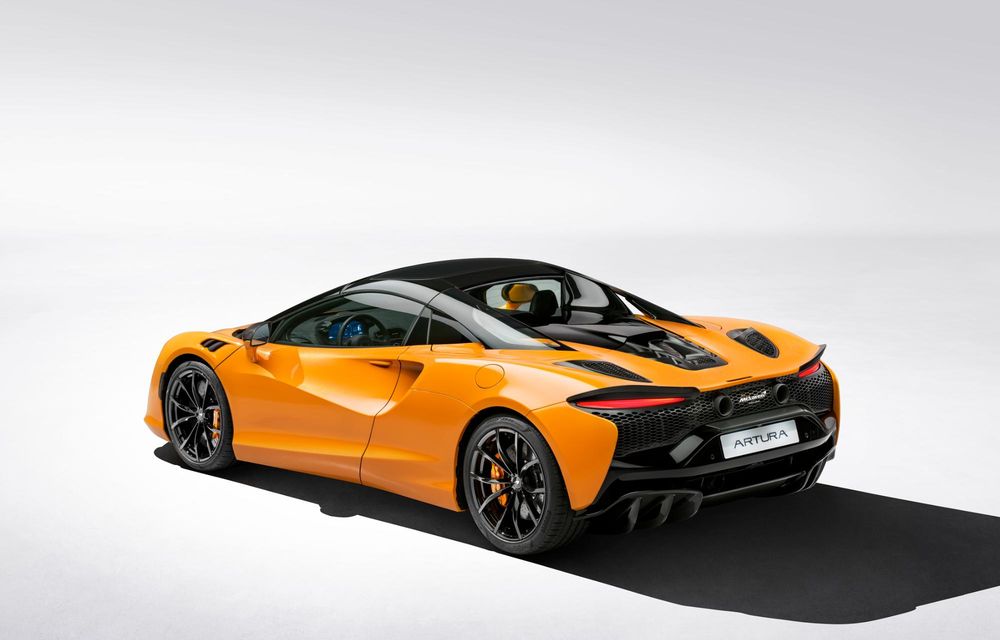 Noul McLaren Artura Spider debutează cu 700 CP și 330 km/h viteză maximă - Poza 7