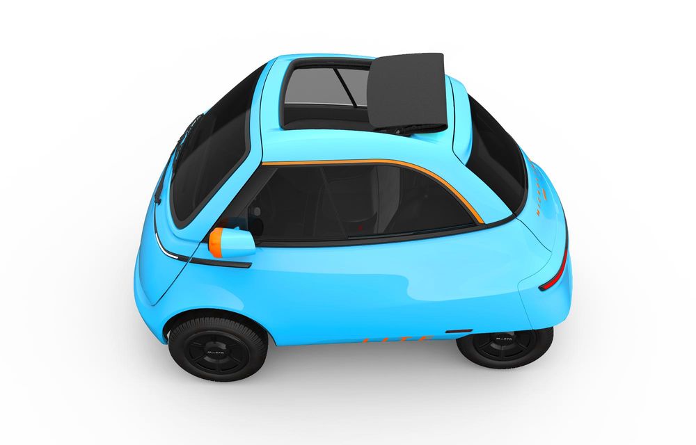 Acesta este noul Microlino Lite, un rival pentru Citroen Ami, inspirat de BMW Isetta - Poza 9