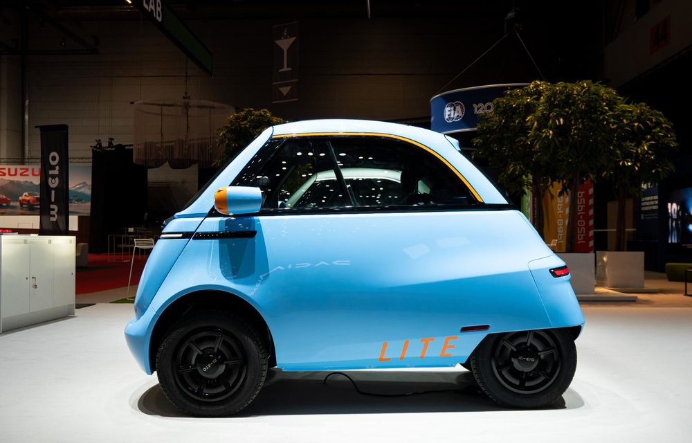 Acesta este noul Microlino Lite, un rival pentru Citroen Ami, inspirat de BMW Isetta - Poza 15