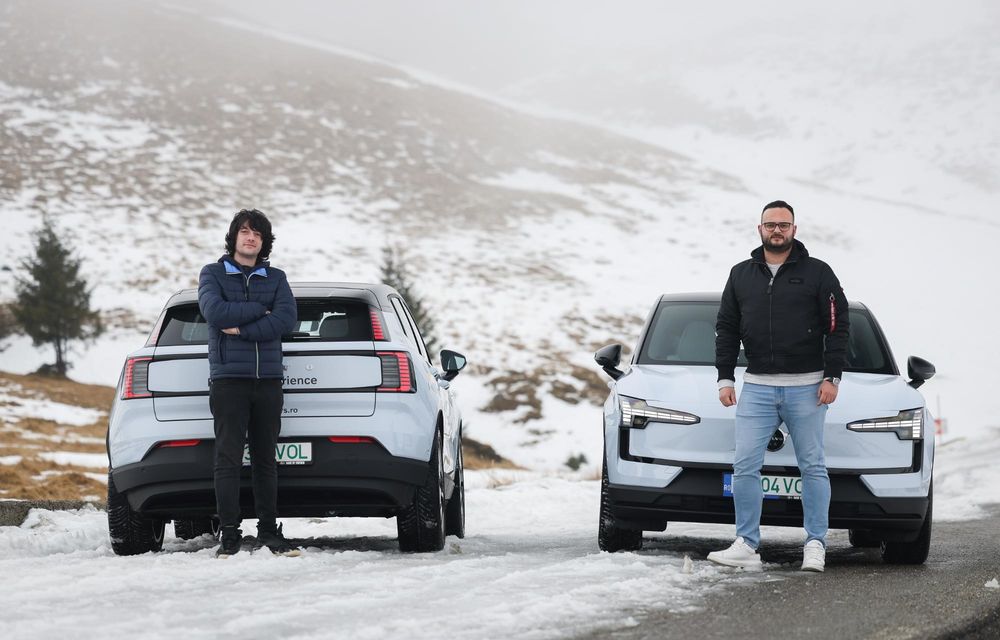 Dublu Impact: Am testat gemenii Volvo EX30 la înălțime, în condiții dure de iarnă - Poza 2