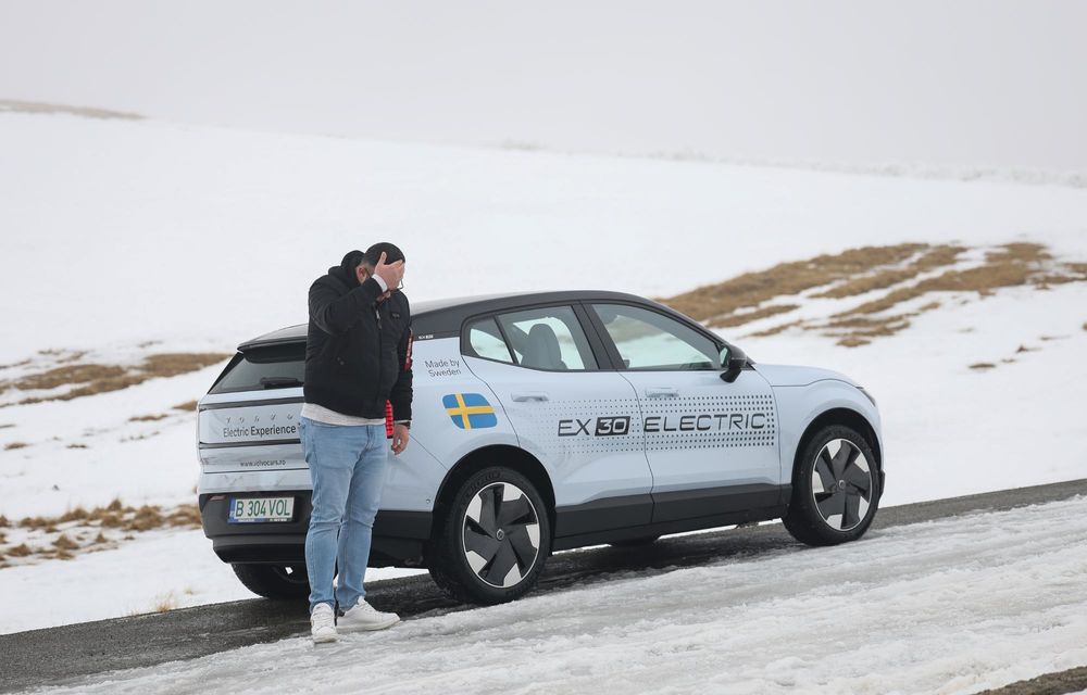 Dublu Impact: Am testat gemenii Volvo EX30 la înălțime, în condiții dure de iarnă - Poza 6