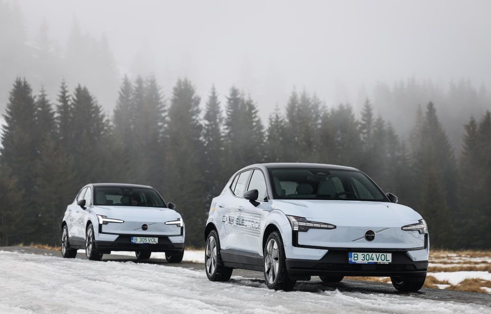 Dublu Impact: Am testat gemenii Volvo EX30 la înălțime, în condiții dure de iarnă - Poza 8