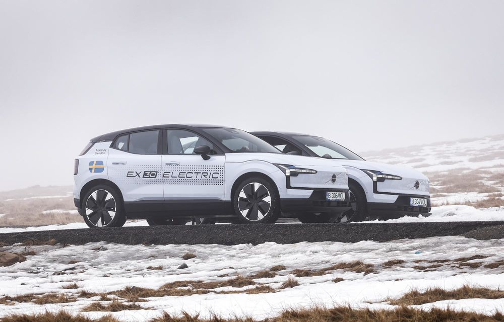 Dublu Impact: Am testat gemenii Volvo EX30 la înălțime, în condiții dure de iarnă - Poza 10