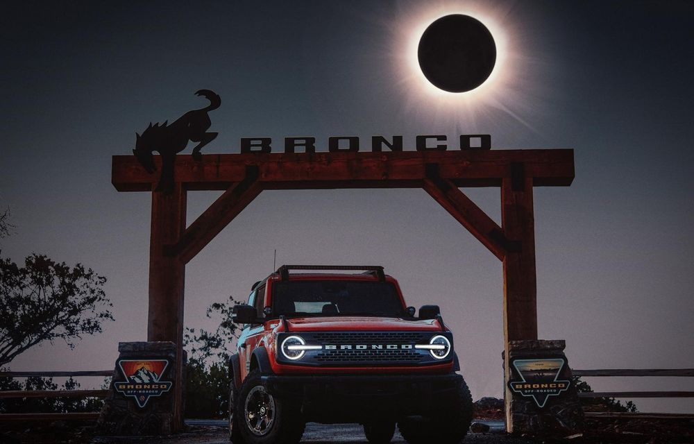 Ford Bronco va primi o echipare nouă cu ocazia unei eclipse totale de soare - Poza 1