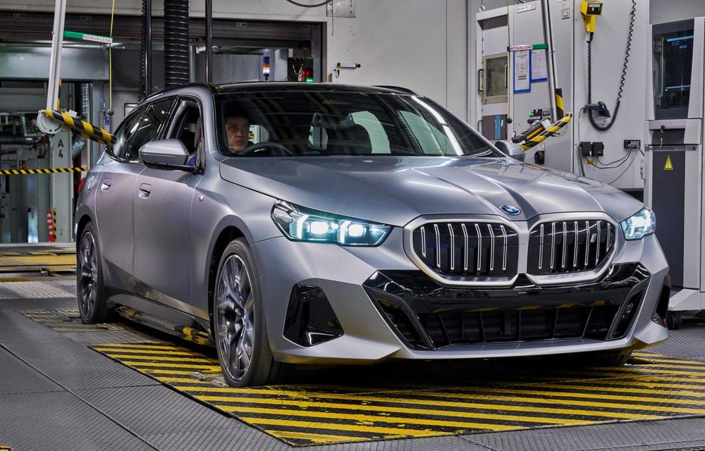 Noul BMW Seria 5 Touring a intrat în producție - Poza 1